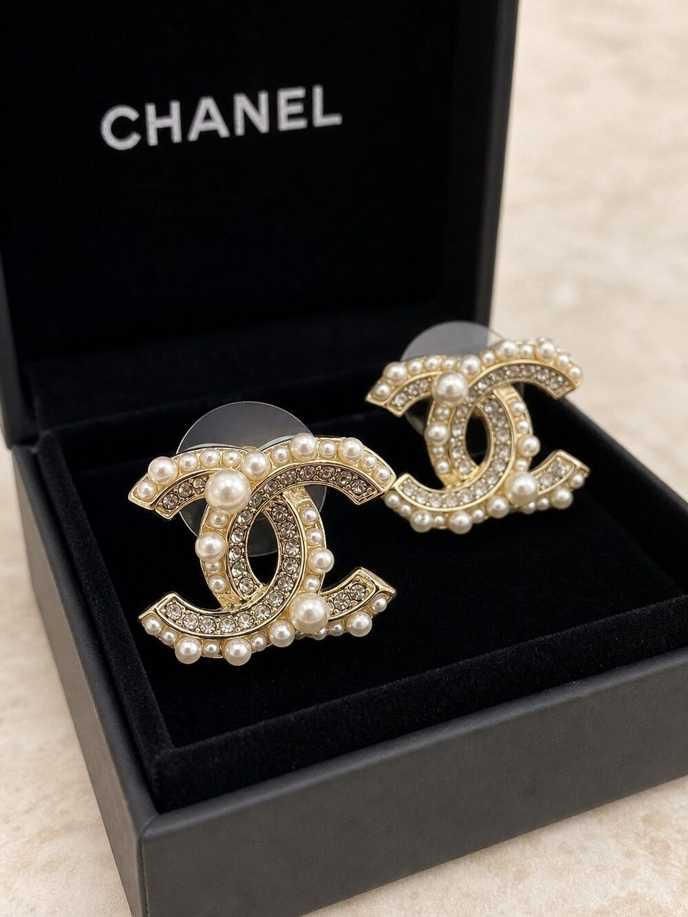 CHANEL Classic Parisian Earrings Style 8 | New with Box - Picture 4 of 9